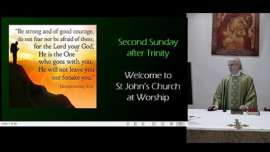 Sunday Mass - 2nd Sunday after Trinity